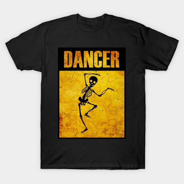 Danger Dancer with scratches T-Shirt by Avai